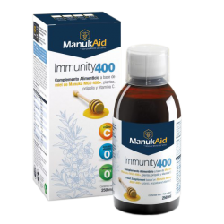 Jarabe Adultos Manukaid Immunity MGO 400 - 250 ml