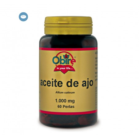 ACEITE AJO 1000 MG 60 PERLAS  OBIRE