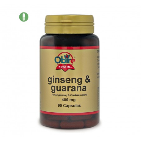 GINSENG GUARANA 400 MG 90 CAP OBIRE