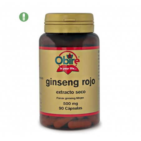 GINSENG ROJO 500 MG 90 CAP OBIRE