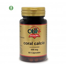 Calcio Coral 500 mg - Suplemento Natural