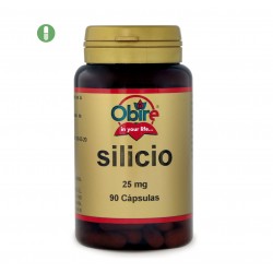 Silicio 25 mg 90 Cap Obire - Suplemento Esencial