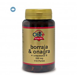 Borraja Onagra 500 mg 110 Perlas Obire - Suplemento Natural