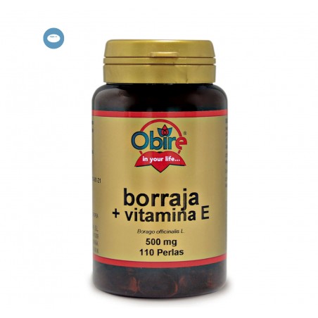BORRAJA + VITAMINA E 500 MG 110 PERLAS OBIRE