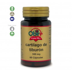 Cartílago de Tiburón 500 mg - Suplemento Natural