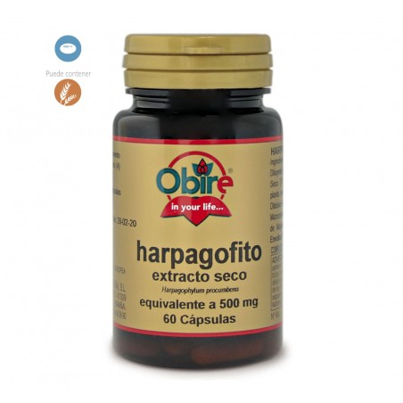 HARPAGOFITO EXT SECO 500 MG 60 CAP OBIRE