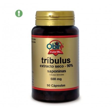TRIBULUS 90% SAPONINAS 500 MG 90 CAP OBIRE