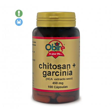 CHITOSAN GARCINIA HCA 450 MG 100 CAP OBIRE