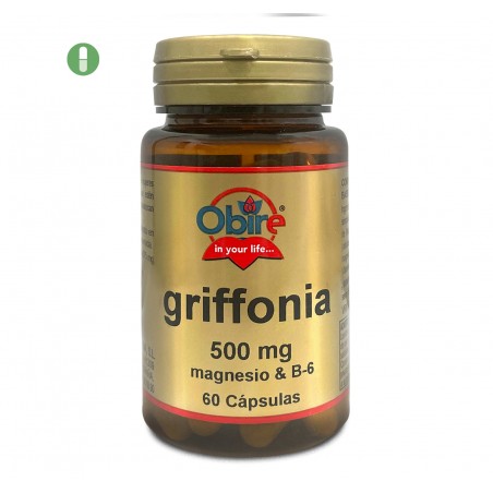 GRIFFONIA 5 HTP MAGNESIO B6 100 MG 60 CAP OBIRE