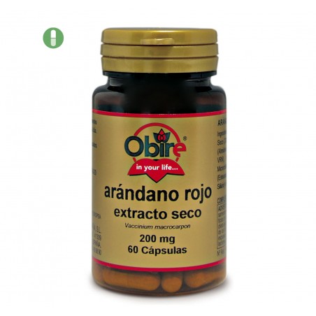 ARANDANO ROJO 200 MG 60 CAP 5000 MG OBIRE