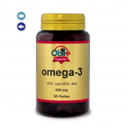 Omega 3 500 mg 90 Perlas Obire - Suplemento Esencial