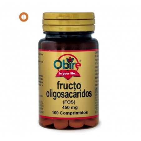 FRUCTOOLIGOSACARIDOS 450 MG 100 COMP OBIRE