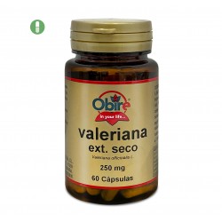 Valeriana Ext Seco 250 mg 60 Cap Obire - Compra Aquí