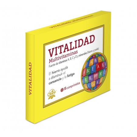 VITALIDAD 535 MG 15 COMP OBIRE