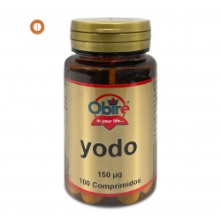 Yodo 150 MCG 100 Comp Obire - Suplemento Esencial