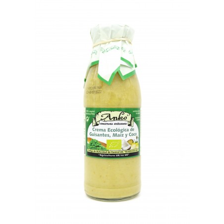 CREMA GUISANTES MAIZ COCO ECO 500 ML 490 GR