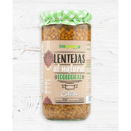 LENTEJAS AL NATURAL 720 ML