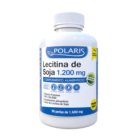 LECITINA SOJA 1200 MG 90 PERLAS POLARIS