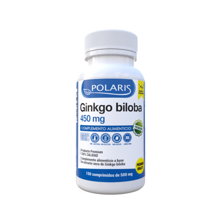 GINKGO BILOBA 450 MG 150 COMP POLARIS
