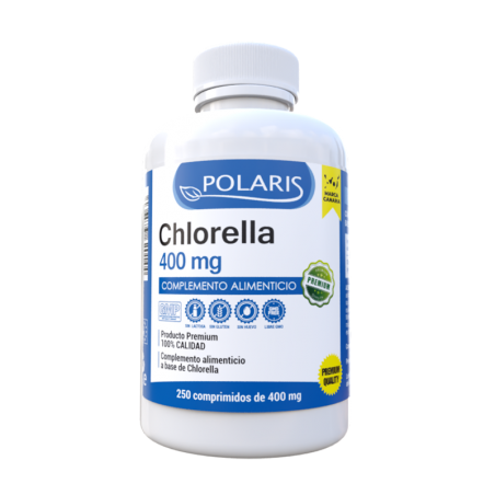 CHLORELLA 400 MG 250 COMP POLARIS