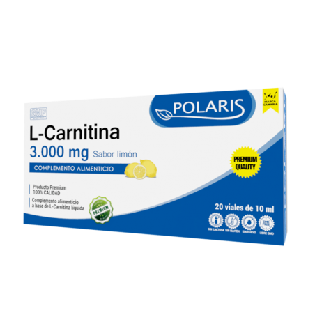 L CARNITINA LIMON 3000 MG 20 VIALES POLARIS