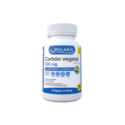 Carbón Vegetal Activado 300 mg - 50 Cápsulas Polaris