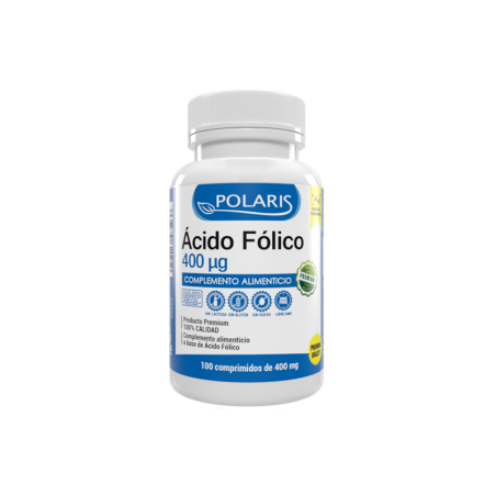 ACIDO FOLICO 400 MCG 100 COMP POLARIS