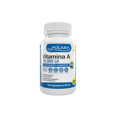 VITAMINA A 10000 UI (400 MG) 100 COM POLARIS