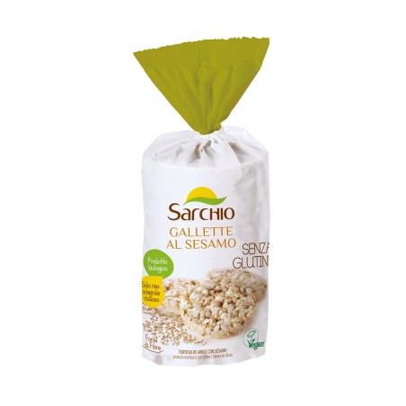 TORTITAS ARROZ SESAMO S/G ECO 100 G