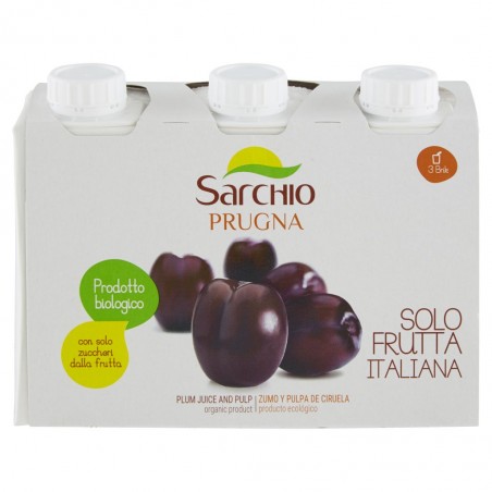 ZUMO CIRUELAS S/G ECO PACK 3 x 200 ML