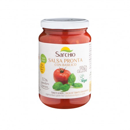 SALSA TOMATE ALBAHACA S/G ECO 340 G