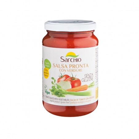 SALSA TOMATE VERDURAS S/G ECO 340 G