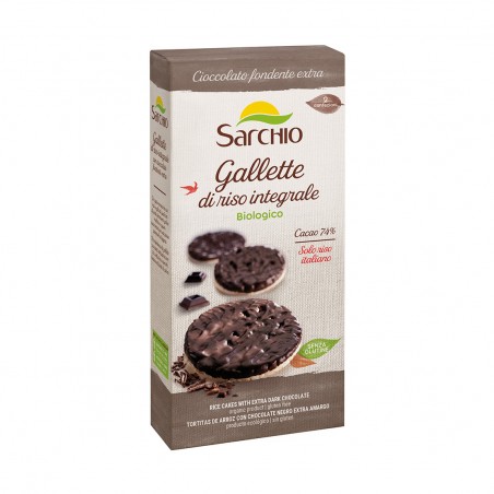 TORTITAS ARROZ CHOCOLATE NEGRO S/G ECO 100 G