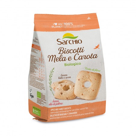 GALLETAS MANZANA ZANAHORIA ECO 250 G
