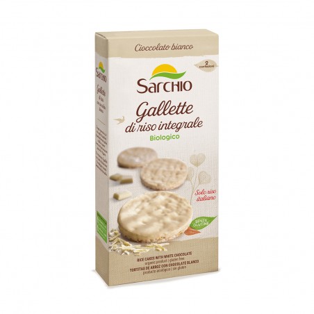 TORTITAS ARROZ CHOCOLATE BLANCO S/G ECO 100 G