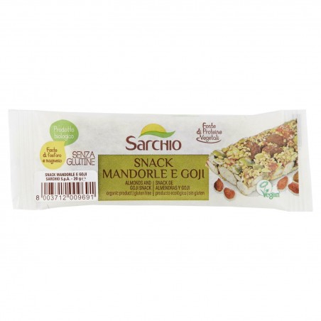 BARRITAS MONOPOR ALMENDRAS GOJI S/G ECO 25X20 G