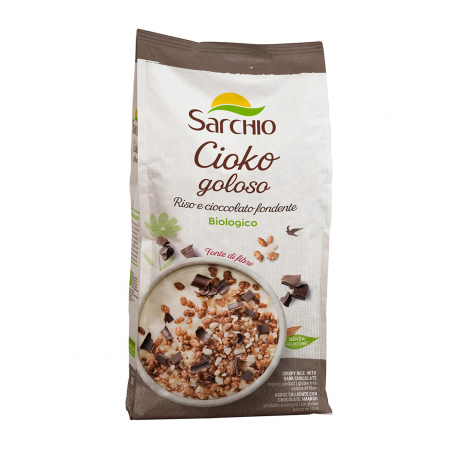 ARROZ CHOCOLATE NEGRO CIOKO GOLOSO S/G ECO 200 G