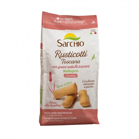 PALITOS GRANOS RUSTICOTTI TOSCANA ECO 200 G