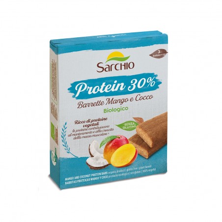 BARRITAS PROTEICAS MANGO COCO S/G ECO 3x45 G