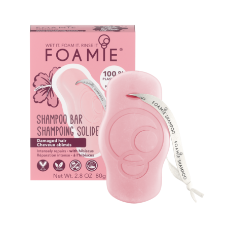 CHAMPU SOLIDO HIBISCO PELO DAÑADO 80 g