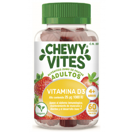 GOMINOLAS VITAMINA D3  60 UDS