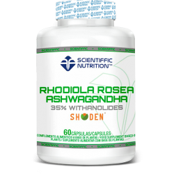 Rhodiola Rosea Ashwagandha 60 Cap - Compra Tu Suplemento