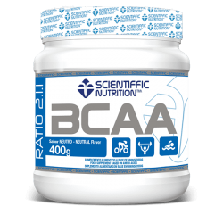 BCAA Neutro 400g - Suplemento de Aminoácidos