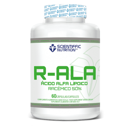 R ALA ACIDO ALFA LIPOICO 60 CAPSULAS
