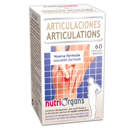 NUTRIORGANS ARTICULACIONES 60 caps