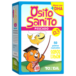 Osito Sanito Pescado Omega 3 - 50 Gominolas