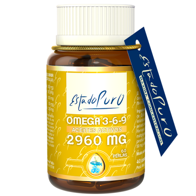 Omega 3-6-9 Aceite Pescado Lino Borraja - 60 Perlas