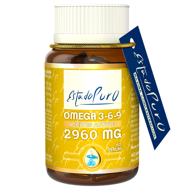 OMEGA 3-6-9 ACEITE PESCADO LINO BORRAJA 60 perlas