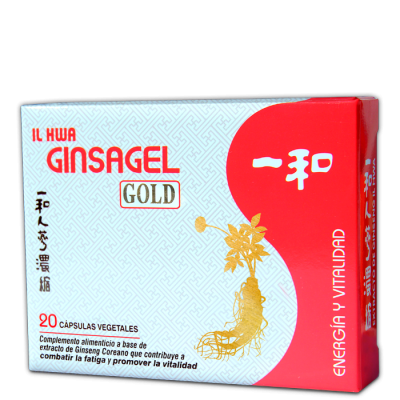 Ginseng IL HWA Ginsagel Gold 20 Caps - Vitalidad Natural