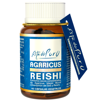 EP Agaricus Reishi 40 Caps - Suplemento Natural